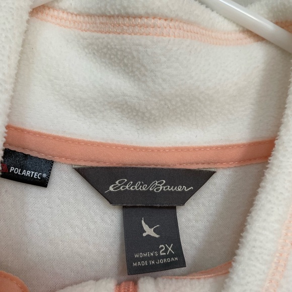 EDDIE BAUER POLARTEC FLEECE LIGHTWEIGHT 2X - Picture 2 of 2